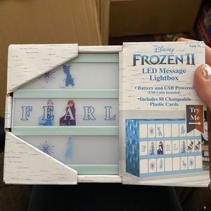 Frozen 2 LED Message Light Box